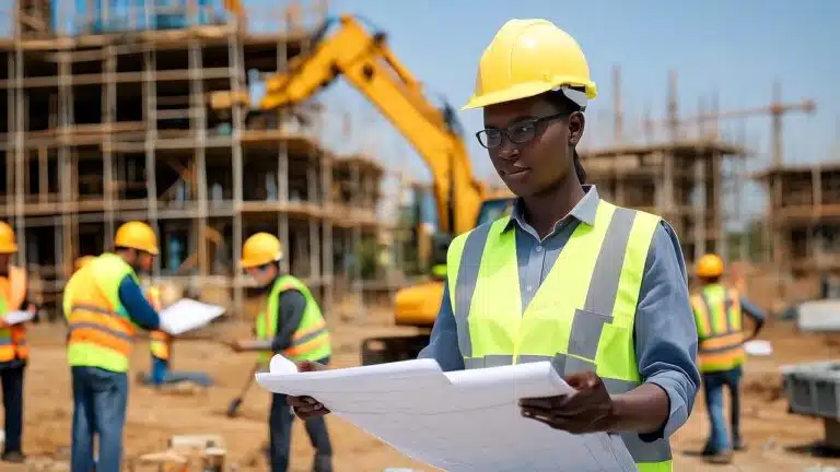 Assistance technique et conseil topographique sur chantier en Afrique de l’Ouest